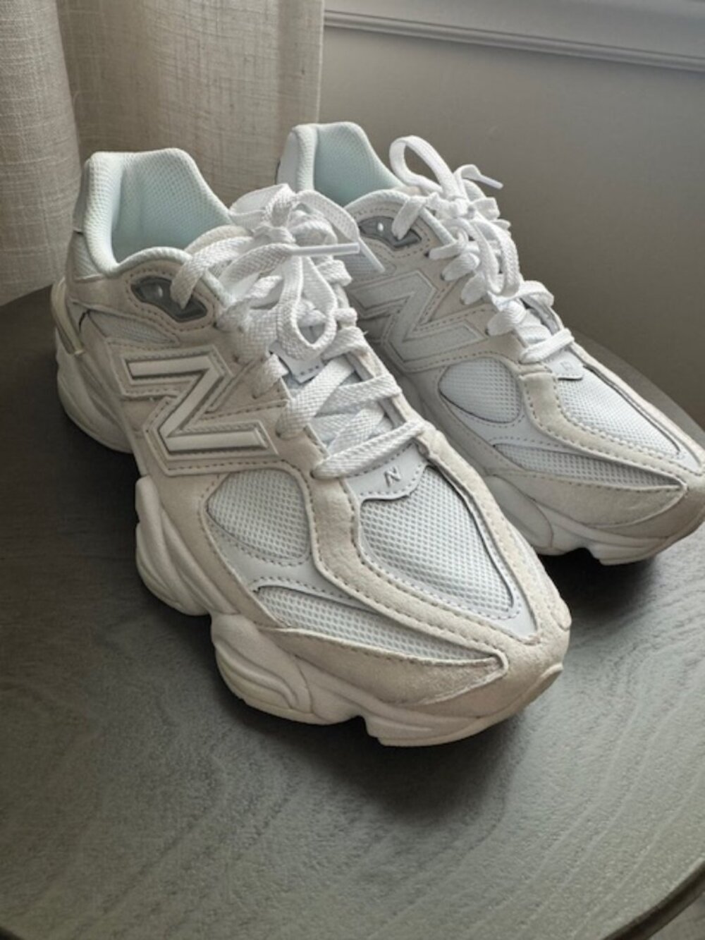 (New Balance) 9060 Unisex Shoe in Reflection with White - Picture 7 of 11
